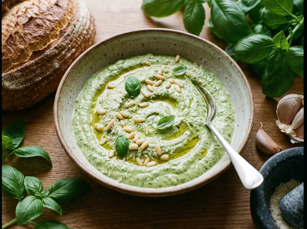 Creamy Basil Pesto
