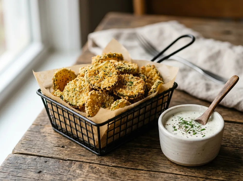 Crispy Cool Ranch Pickle Chips